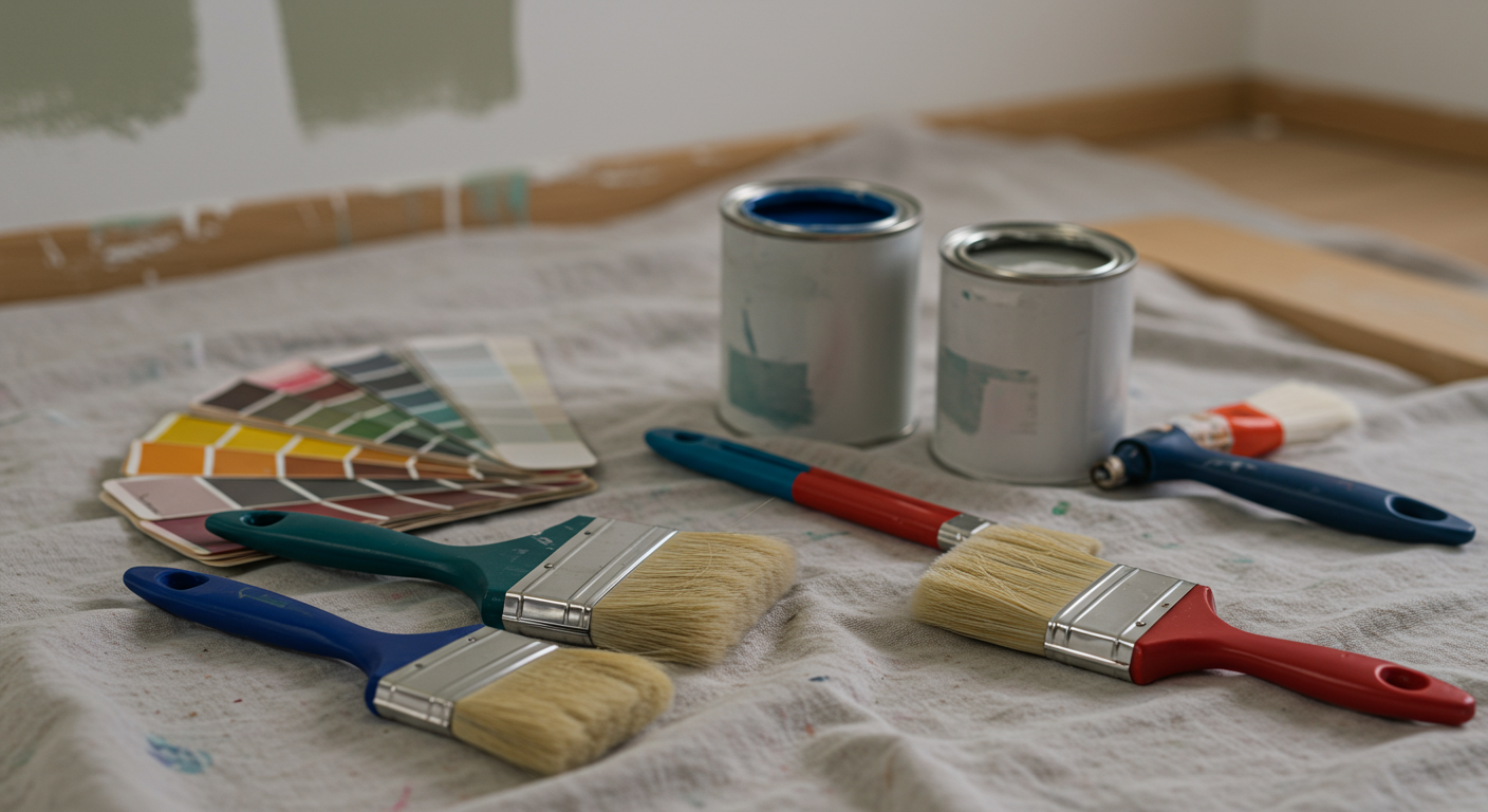 Spring Painting Preparation