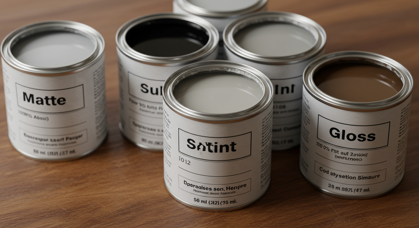 Types of Interior Paint Finishes
