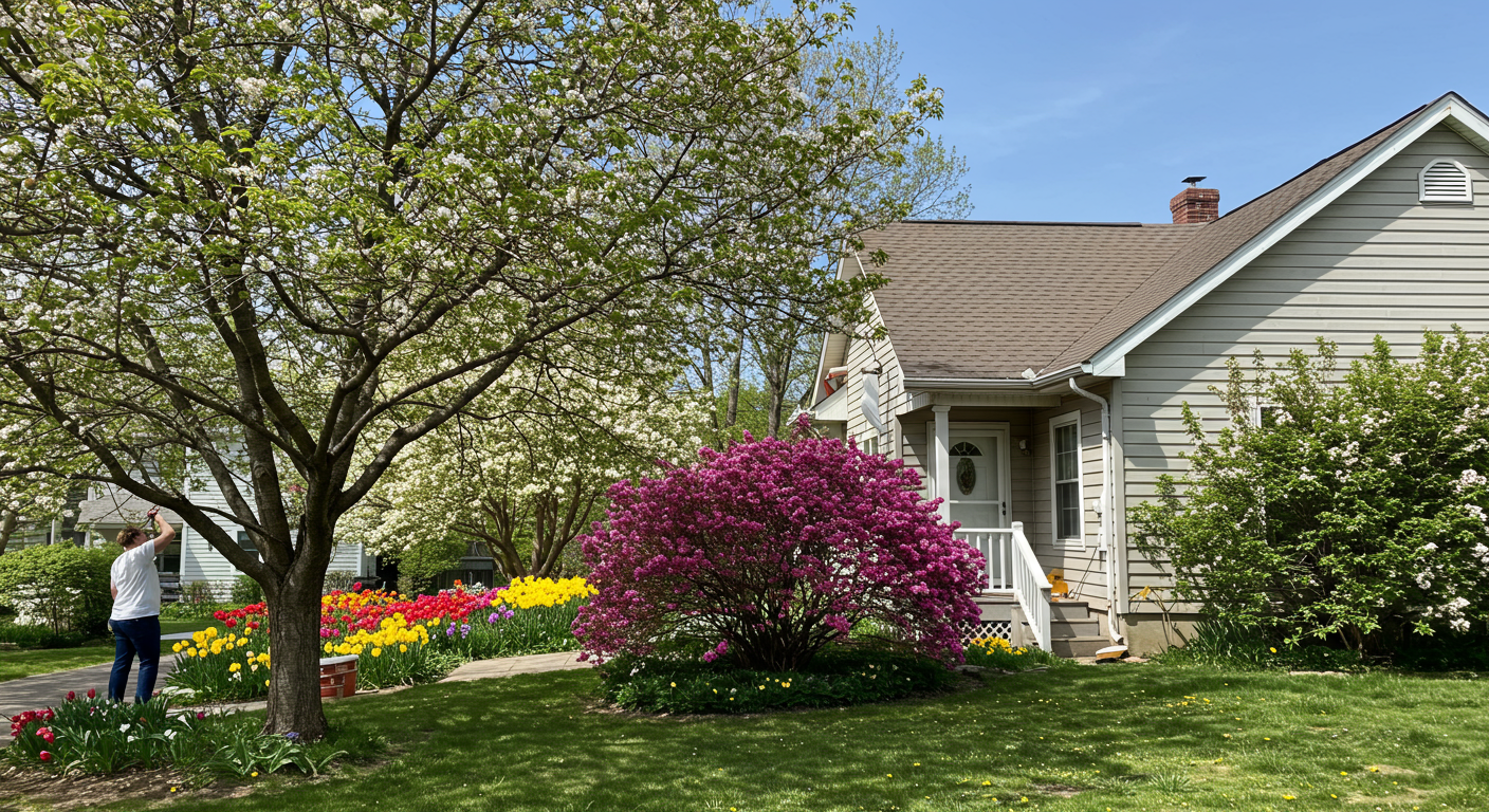 Spring House Painting